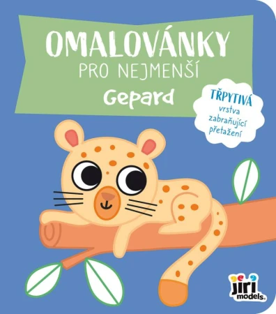 Jiri Models Omalovánky pro nejmenší Gepard Jiri Models Omalovánky pro nejmenší Gepard