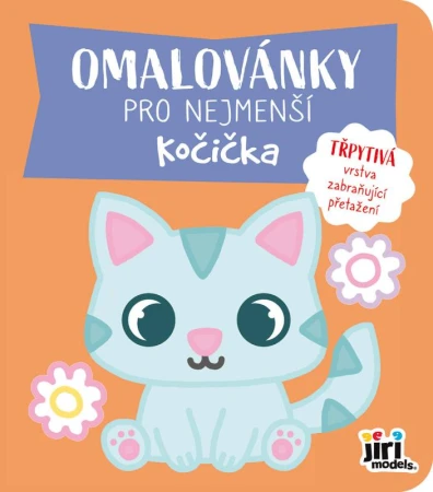 Jiri Models Omalovánky pro nejmenší Kočička Jiri Models Omalovánky pro nejmenší Kočička