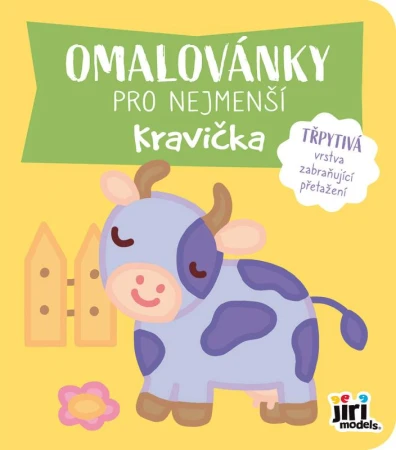 Jiri Models Omalovánky pro nejmenší Kravička Jiri Models Omalovánky pro nejmenší Kravička