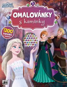 Jiri Models Omalovánky s kamínky Ledové Království (Frozen)