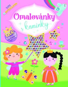 Jiri Models Omalovánky s kamínky Víly a princezny