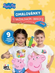 Jiri Models Omalovánky s nažehlovacími obrázky prasátko Peppa Pig Jiri Models Omalovánky s nažehlovacími obrázky prasátko Peppa Pig