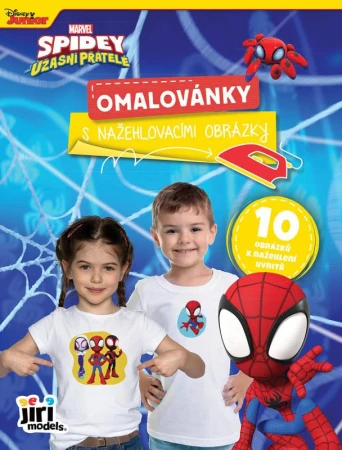 Jiri Models Omalovánky s nažehlovacími obrázky Spidey Jiri Models Omalovánky s nažehlovacími obrázky Spidey