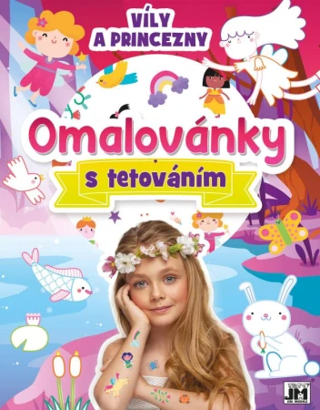 Jiri Models Omalovánky s tetováním Víly a princezny Jiri Models Omalovánky s tetováním Víly a princezny