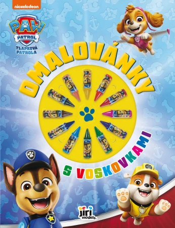Jiri Models Omalovánky s voskovkami Tlapková patrola (Paw Patrol)