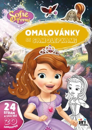 Jiri Models Omalovánky se samolepkami A4+ Sofie První Jiri Models Omalovánky se samolepkami A4+ Sofie První