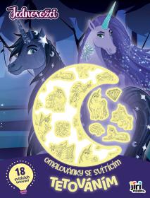 Jiri Models Omalovánky se svítícím tetováním Jednorožci Jiri Models Omalovánky se svítícím tetováním Jednorožci