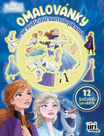Jiri Models Omalovánky se svítícími samolepkami Ledové Království (Frozen) Jiri Models Omalovánky se svítícími samolepkami Ledové Království (Frozen)