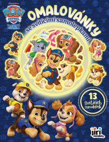 Jiri Models Omalovánky se svítícími samolepkami Tlapková patrola