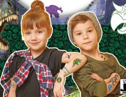 Jiri Models Omalovánky + tetování Dinosauři