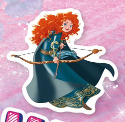 Jiri Models Omalovánky velké se samolepkami Disney Princezny