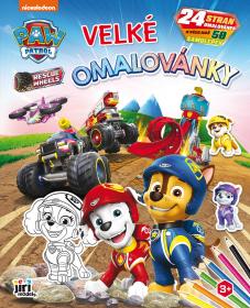 Jiri Models Omalovánky velké se samolepkami Tlapková Patrola Jiri Models Omalovánky velké se samolepkami Tlapková Patrola