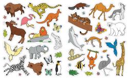 Jiri Models Omalovánky velké se samolepkami Zvířátka ZOO