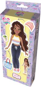 Jiri Models Panenky magnetické oblékací Ella se stojánkem Jiri Models Panenky magnetické oblékací Ella se stojánkem