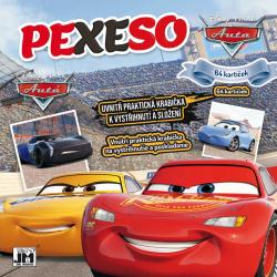 Jiri Models Pexeso v sešitu Auta (Cars) s krabičkou a omalovánkou Jiri Models Pexeso v sešitu Auta (Cars) s krabičkou a omalovánkou