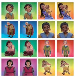 Jiri Models Pexeso v sešitu Disney Přání s krabičkou a omalovánkou