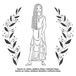 Jiri Models Pexeso v sešitu Disney Přání s krabičkou a omalovánkou