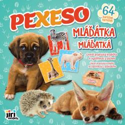 Jiri Models Pexeso v sešitu Mláďátka s krabičkou a omalovánkou Jiri Models Pexeso v sešitu Mláďátka s krabičkou a omalovánkou