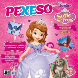 Jiri Models Pexeso v sešitu Sofie První s krabičkou a omalovánkou