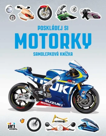 Jiri Models Poskládej si motorky samolepková knížka Jiri Models Poskládej si motorky samolepková knížka
