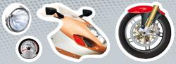 Jiri Models Poskládej si motorky samolepková knížka