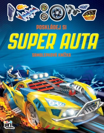 JIRI MODELS Poskládej si super auta samolepková knížka JIRI MODELS Poskládej si super auta samolepková knížka
