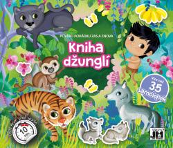 Jiri Models Povídej pohádku Kniha džunglí knížka samolepková