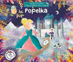 Jiri Models Povídej pohádku Popelka knížka samolepková Jiri Models Povídej pohádku Popelka knížka samolepková