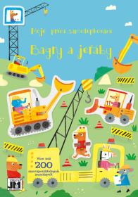 Jiri Models První samolepkování Bagry znovu použitelné samolepky 200+ Jiri Models První samolepkování Bagry znovu použitelné samolepky 200+