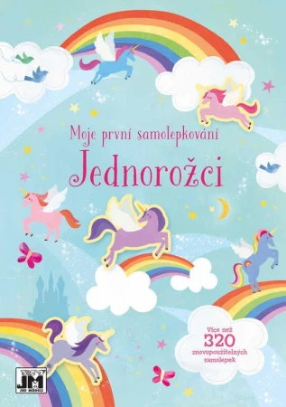 Jiri Models První samolepkování Jednorožci znovu použitelné samolepky 300+ Jiri Models První samolepkování Jednorožci znovu použitelné samolepky 300+