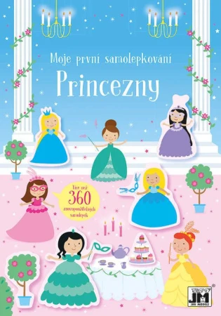 Jiri Models První samolepkování Princezny 360 samolepek Jiri Models První samolepkování Princezny 360 samolepek