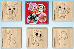 Jiri Models Razítka 5+1 s pop-up voskovou Králíček Bing