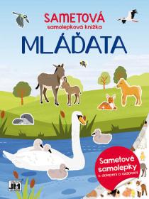 Jiri Models Sametová samolepková knížka Mláďata Jiri Models Sametová samolepková knížka Mláďata