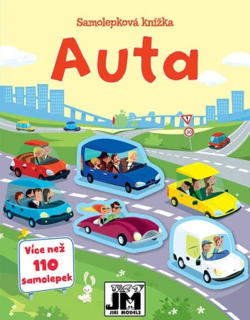 Jiri Models Samolepková knížka Auta Jiri Models Samolepková knížka Auta