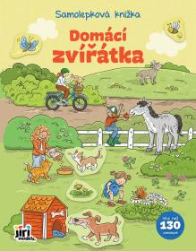Jiri Models Samolepková knížka Domácí zvířátka 130 samolepek Jiri Models Samolepková knížka Domácí zvířátka 130 samolepek