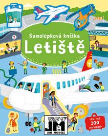Jiri Models Samolepková knížka Letiště 200 samolepek