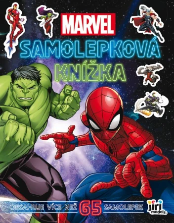Jiri Models Samolepková knížka Marvel 65+ samolepek Jiri Models Samolepková knížka Marvel 65+ samolepek