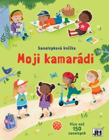 Jiri Models Samolepková knížka Moji kamarádi 150 samolepek