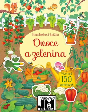 Jiri Models Samolepková knížka Ovoce a zelenina Jiri Models Samolepková knížka Ovoce a zelenina