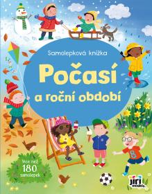 Jiri Models Samolepková knížka Počasí a roční období 180 samolepek