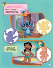 Jiri Models Samolepková knížka Stitch 130 samolepek