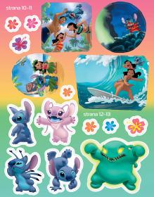 Jiri Models Samolepková knížka Stitch 130 samolepek