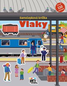 Jiri Models Samolepková knížka Vlaky 110 samolepek