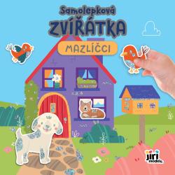Jiri Models Samolepková knížka zvířátka Mazlíčci