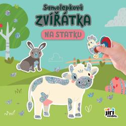 Jiri Models Samolepková knížka zvířátka Na statku