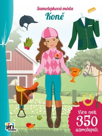 Jiri Models Samolepková móda Koně 350 samolepek Jiri Models Samolepková móda Koně 350 samolepek