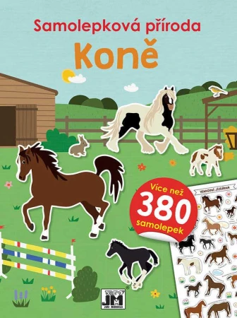 Jiri Models Samolepková příroda koně 380+ samolepek Jiri Models Samolepková příroda koně 380+ samolepek