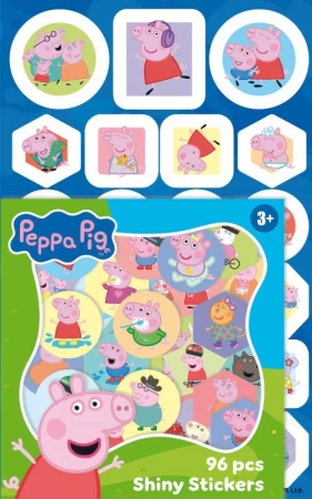 Jiri Models Samolepkový veľký set 190+ prasiatko Peppa Pig