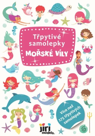Jiri Models Samolepky třpytivé 275ks s glitry Mořské víly Jiri Models Samolepky třpytivé 275ks s glitry Mořské víly