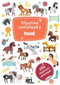 Jiri Models Samolepky třpytivé 280ks s glitry Koně